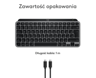 Logitech MX Keys Mini for Mac Grafit - 1261611 - zdjęcie 9